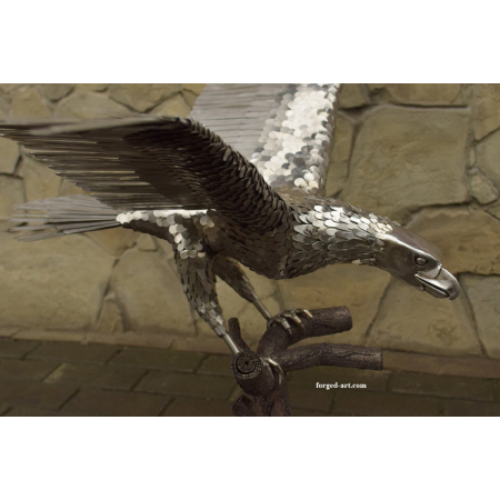 forged steel eagle